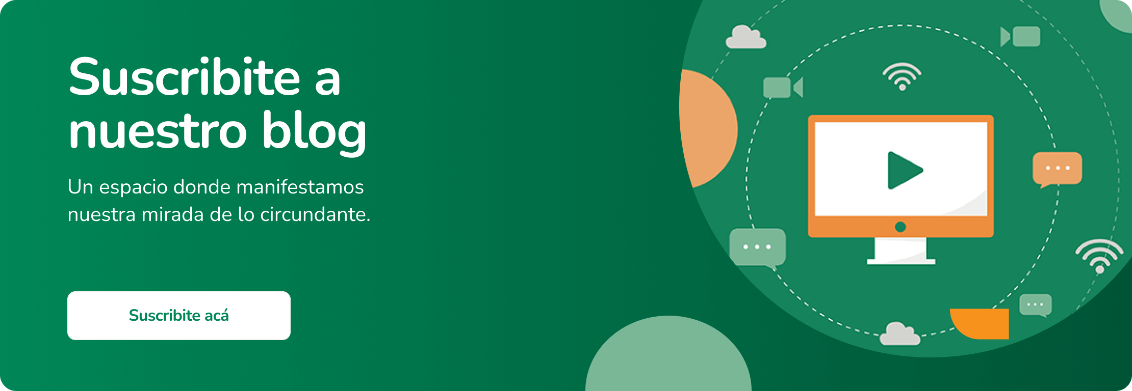 Suscribite a nuestro blog
